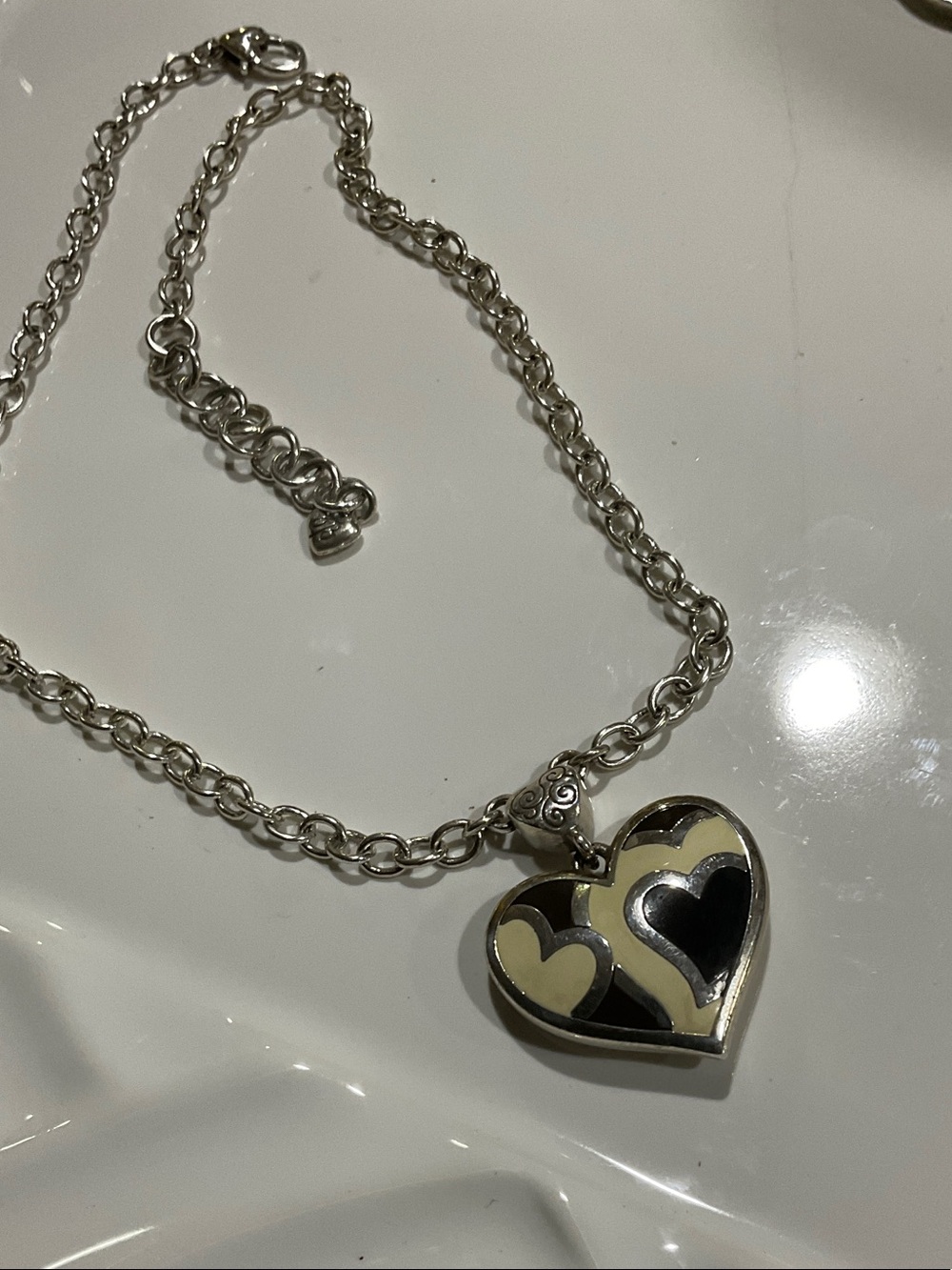 Retired Brighton Love MeDo pendant necklace Rare.